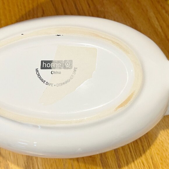 Target home collection white ceramic gravy boat - Picture 12 of 12